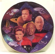 1991 Hamilton Gifts Starship Enterprise Star Trek Small Decorative Plate