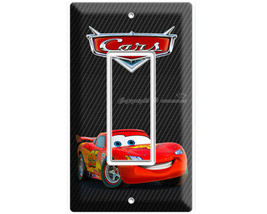 new cars 2 lightning mcqueen sports racing car single light switch cover... - $11.99