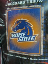 Boise State Broncos 46"x 60" Triple Woven Jacquard Throw Blanket by Nortwest - $39.99