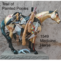 Painted Ponies Medicine Horse #1549 Artist Star Liana York Pre-Loved with box image 1