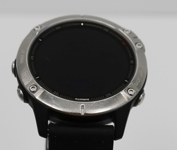 Garmin Fenix 6 Multisport GPS Watch Silver with Black Band  image 7
