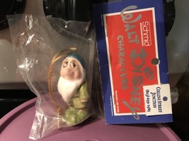 NIP Vtg Disney Collector Schmid Dwarf from Snow White & 7 Dwarfs ornament Japan - $14.69