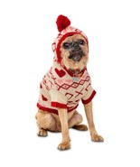 Love My Pup XOXO Knit Hoodie Dog Sweater, Small - $25.00