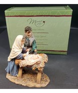 Mama Says Nativity Collection Holy Family Virgin Mary Joseph Figure Demd... - $188.09