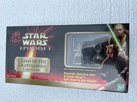 Hasbro Star Wars Episode I Clash Of The Lightsabers Card Game Action Figure - $24.74