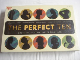 The Perfect Ten Game University Games 3D Board Game 2004 New Sealed - $19.99
