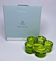PartyLite Color Lites Green Tealight Candle Holder Retired NIB PLB2/P90585 - $18.99