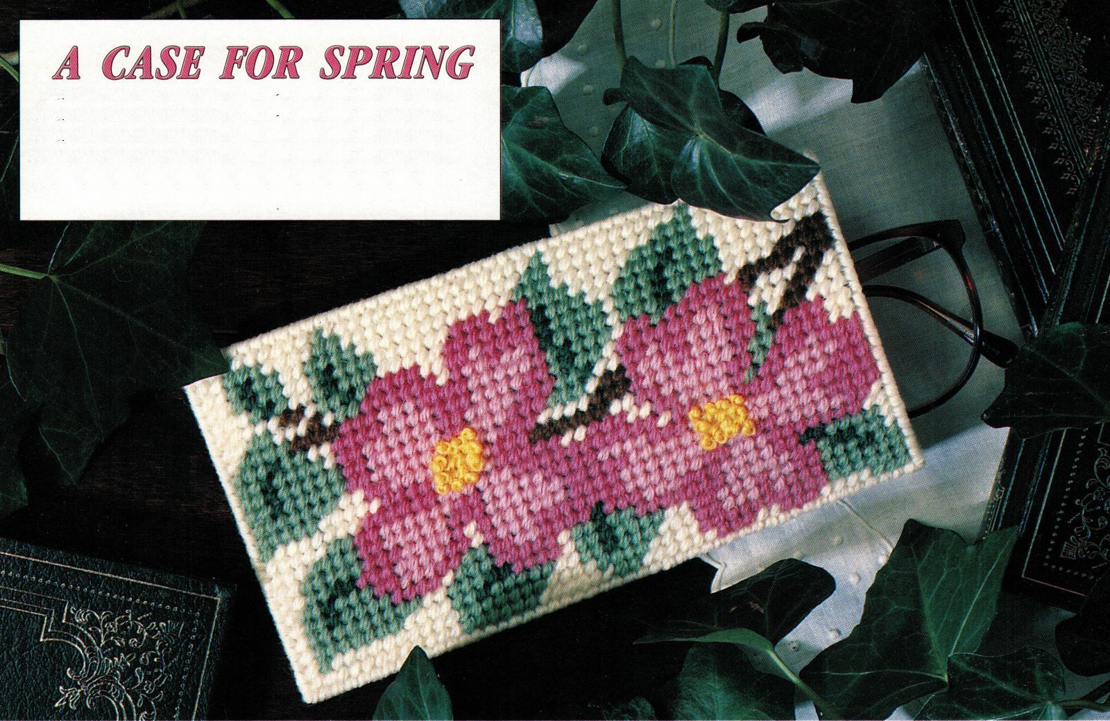 Needlecraft Plastic Canvas Kit Easter Tulip Basket 