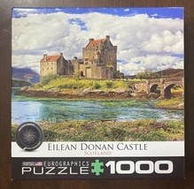 EuroGraphics Eilean Donan Castle, Scotland 1000 Piece Puzzle 19.25”x26.625” - $13.06
