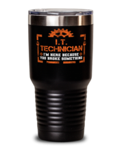 Unique gift Idea for IT technician Tumbler with this funny saying. Little miss  - $33.99