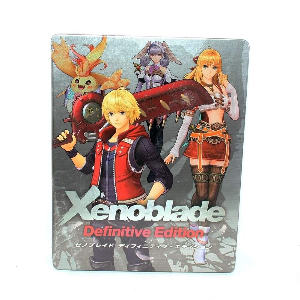 New Official Xenoblade Definitive Edition SONY PS4 PS5 SteelBook Case