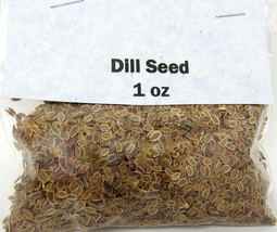 Dill Seed Whole 1 oz Culinary Herb Flavoring Cooking Baking US Seller - $8.90