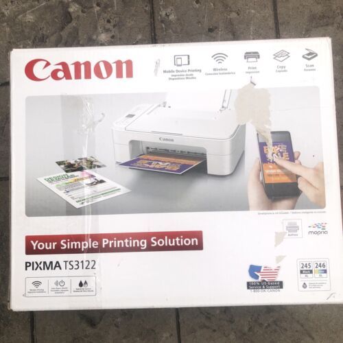 Canon Pixma TS3122 Wireless AllinOne Inkjet Printer Printers