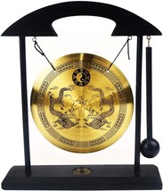 Hooshing Feng Shui Gong Brass Desktop Zen Art Home Decor Housewarming  Congratulatory Blessing Gift