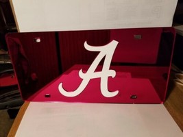 NCAA Alabama Crimson Tide Laser License Plate Tag - Red - $29.39