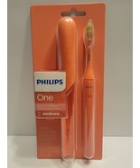 New Philips One By Sonicare Battery Powered Toothbrush Miami Coral HY110... - $10.00