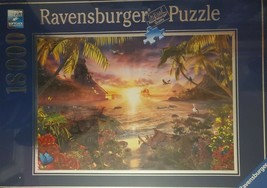 NEW AND SEALED Ravensburger - Paradise Sunset Puzzle 18000 piece Jigsaw ... - $525.13