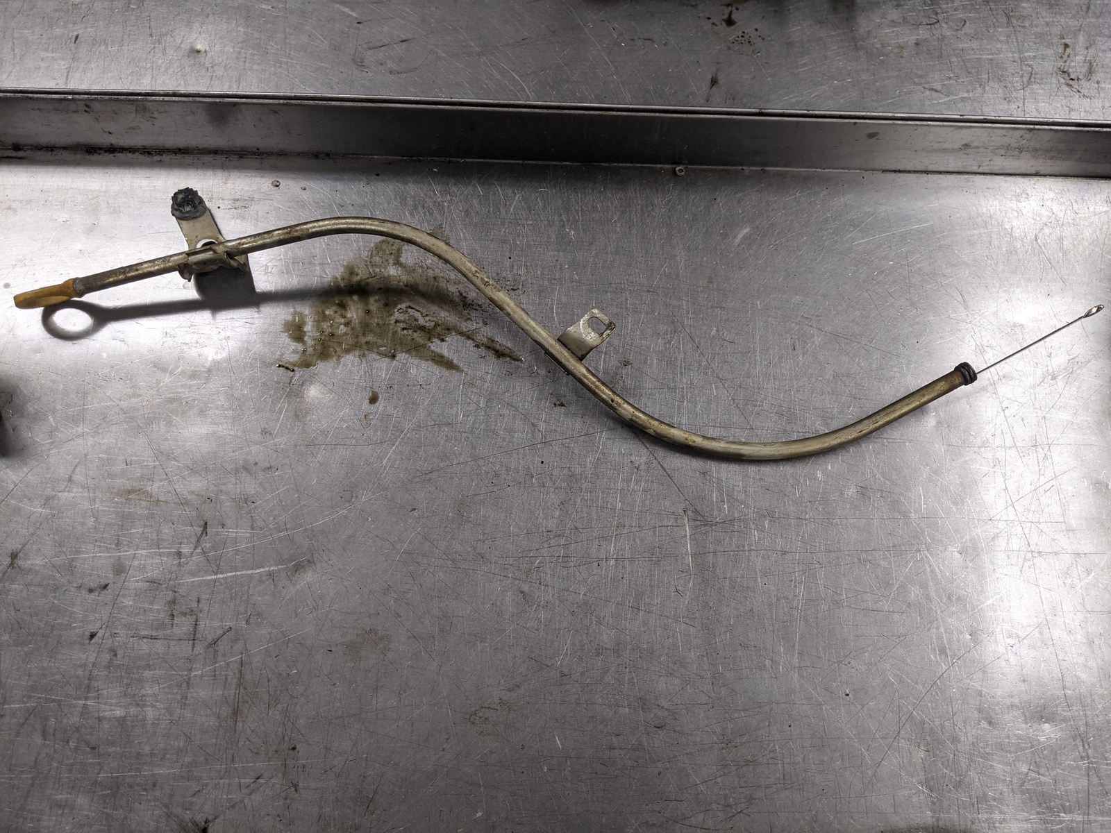 Engine Oil Dipstick With Tube From 2014 Toyota 4.0 Oil Drain