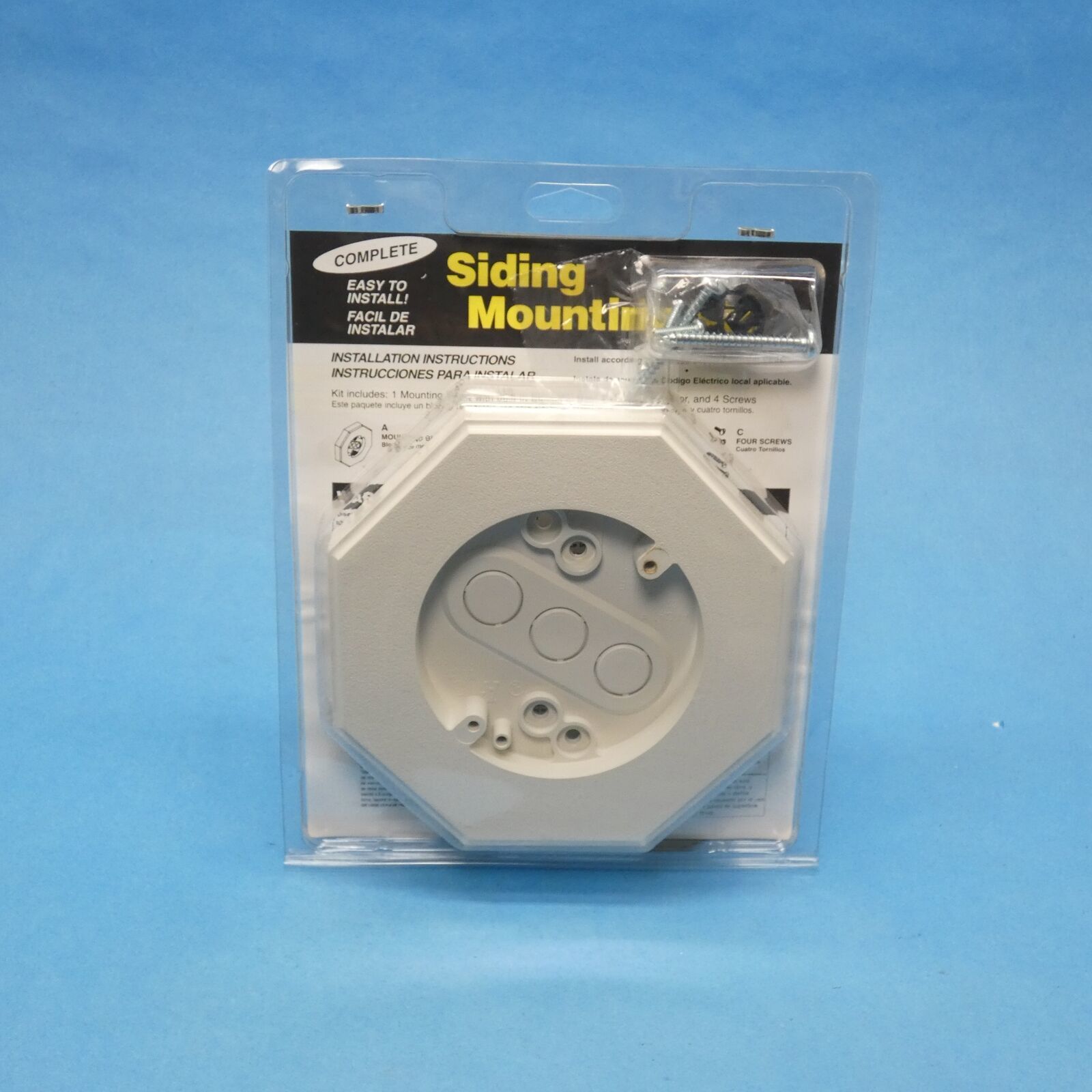 Arlington 8141 Mounting Kit for Light Fixture on 1/2" Lap Siding