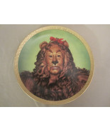 COWARDLY LION collector plate WIZARD OF OZ PORTRAITS Thomas Blackshear - $55.96