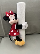 Disney Parks Minnie Mouse Snuggle Snapper Plush Doll NEW RETIRED