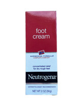 1 Neutrogena Foot Cream Norwegian Formula For Dry Rough Cracked Feet 2 Oz RARE - $39.59