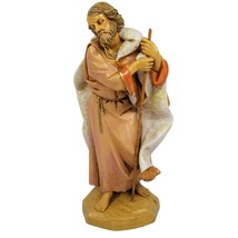 Fontanini Nativity Set Figurine Joseph 72811 7.5 Inch Hay Passerby Chris... - $47.94