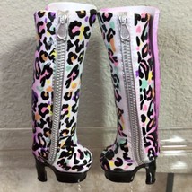 Na Na Na Surprise Piper Prim Doll Rainbow Leopard Tall Boots MGA - $9.89