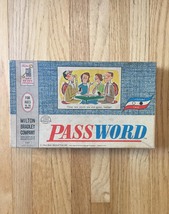 Vintage 1962 Password Game by Milton Bradley