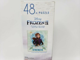 Disney 48 Pc Jigsaw Puzzle - New - Frozen II Anna "Strength" - $7.74