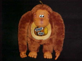 11" Vintage Donkey Kong Plush Toy With Rubber Face, Hands, & Feet 1982 Nintendo  - $98.99