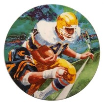 1985 Avon Moments Of Victory Football Ray Cara Collectors Plate 7" Porcelain - $7.66