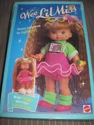 Rare Vintage Wee Lil Miss Bedtime Playtime Color Change Doll, 1990,#9732-New