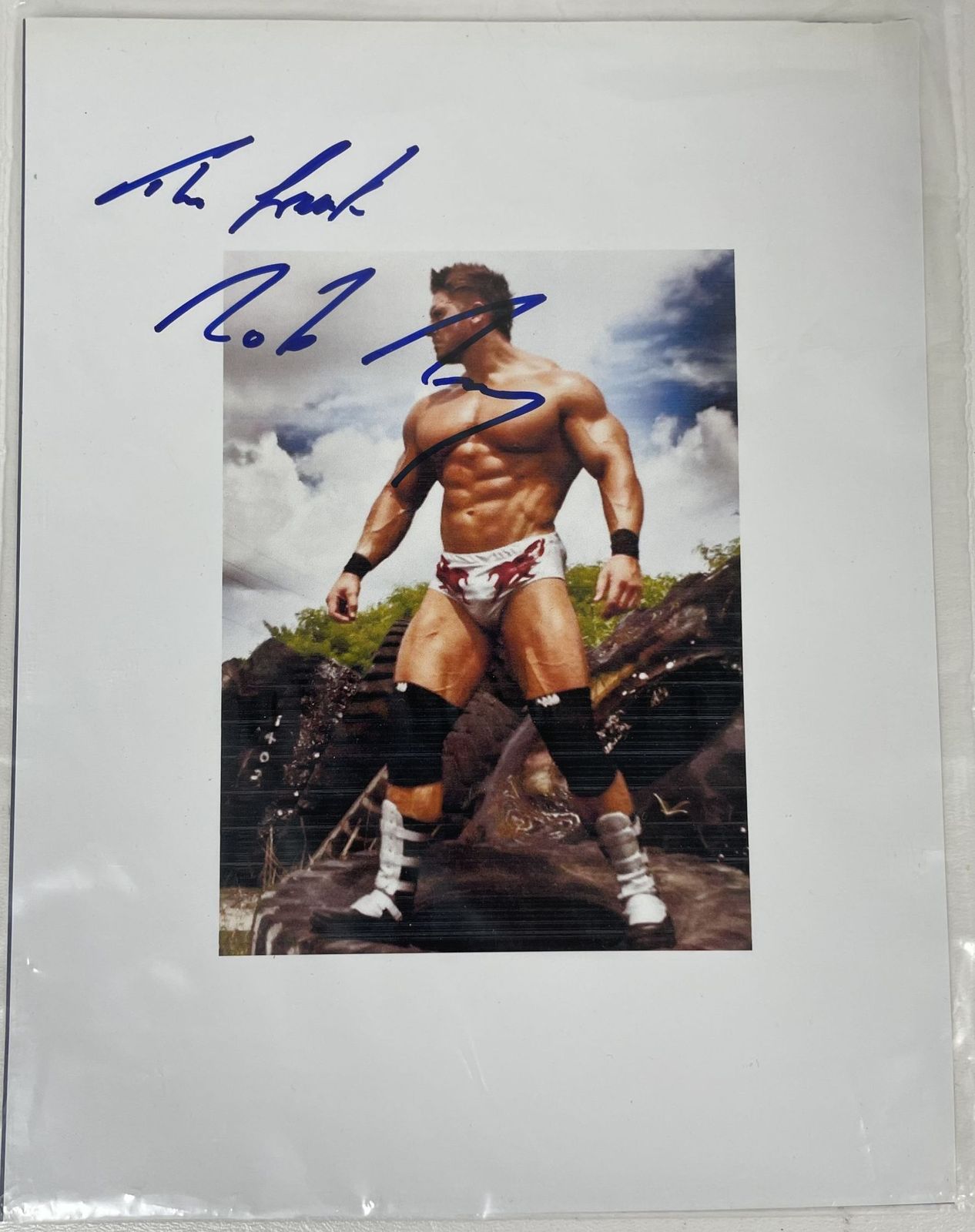 Dave Batista Signed Autographed Glossy 8x10 Photo - Lifetime COA