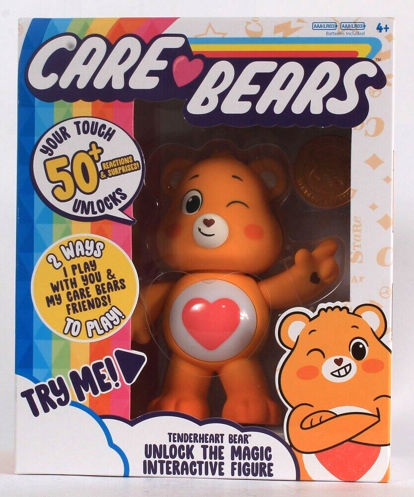 Basic Fun Care Bears Tenderheart Bear Unlock The Magic Interactive Figure Bears Clothing 0491