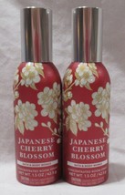 Bath &amp; Body Works Room Spray Lot Set of 2 JAPANESE CHERRY BLOSSOM - $28.01