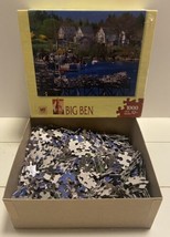 Big Ben Lobster Traps Lincoln County Maine 1000 Piece Jigsaw Puzzle 2007 - $18.23