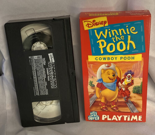 Winnie the Pooh - Pooh Playtime - Cowboy Pooh (VHS, 1994) - VHS Tapes