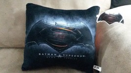 Batman V Superman Pillow Brand New Licensed Plush Nwt Tags 10" Toy Factory - $14.99