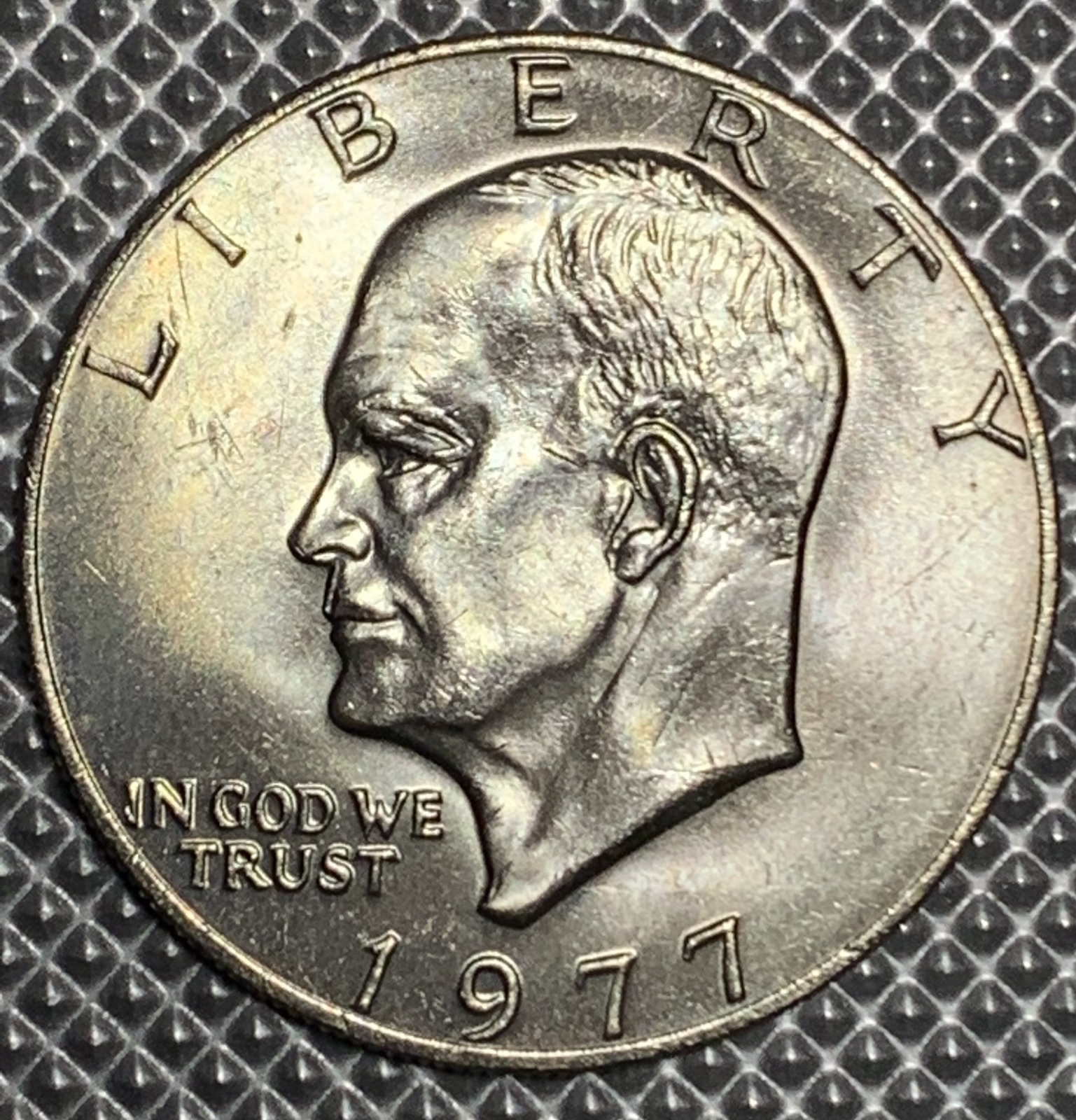 1977 Eisenhower Dollars 1 dollar. One dollar. Clad Composition Resumed ...