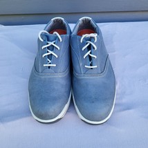 FootJoy Contour Series Golf Shoes Mens 11.5 Blue 54216 FJ Spike less - $19.80