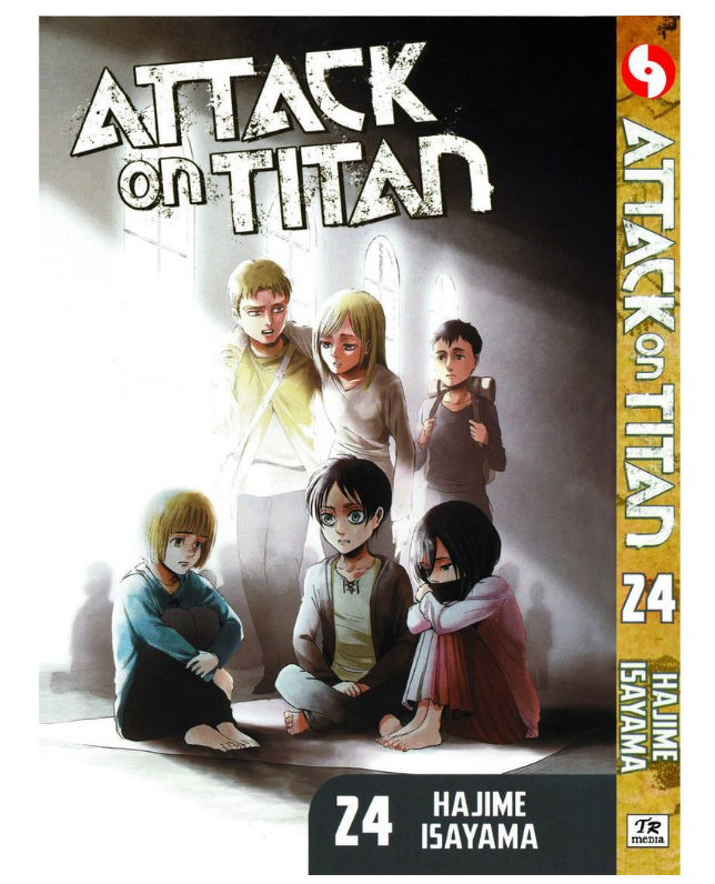 attack on titan manga cover english
