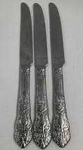 Reed Barton HAVERSHAM Stainless 18/10 Glossy Silverware Lot 3 Solid Butt... - $24.74