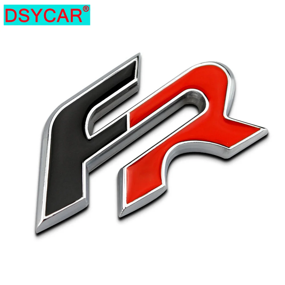 DSYCAR 1Pcs 3D  FR Car Side  Rear Trunk Emblem  Sticker Decal for SEAT  ... - $73.33