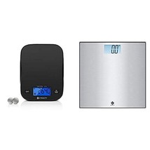  Tomiba Kitchen Scale 0.1g Small Digital Travel Food Mini Scale  3000g Auto Data-Hold : Office Products