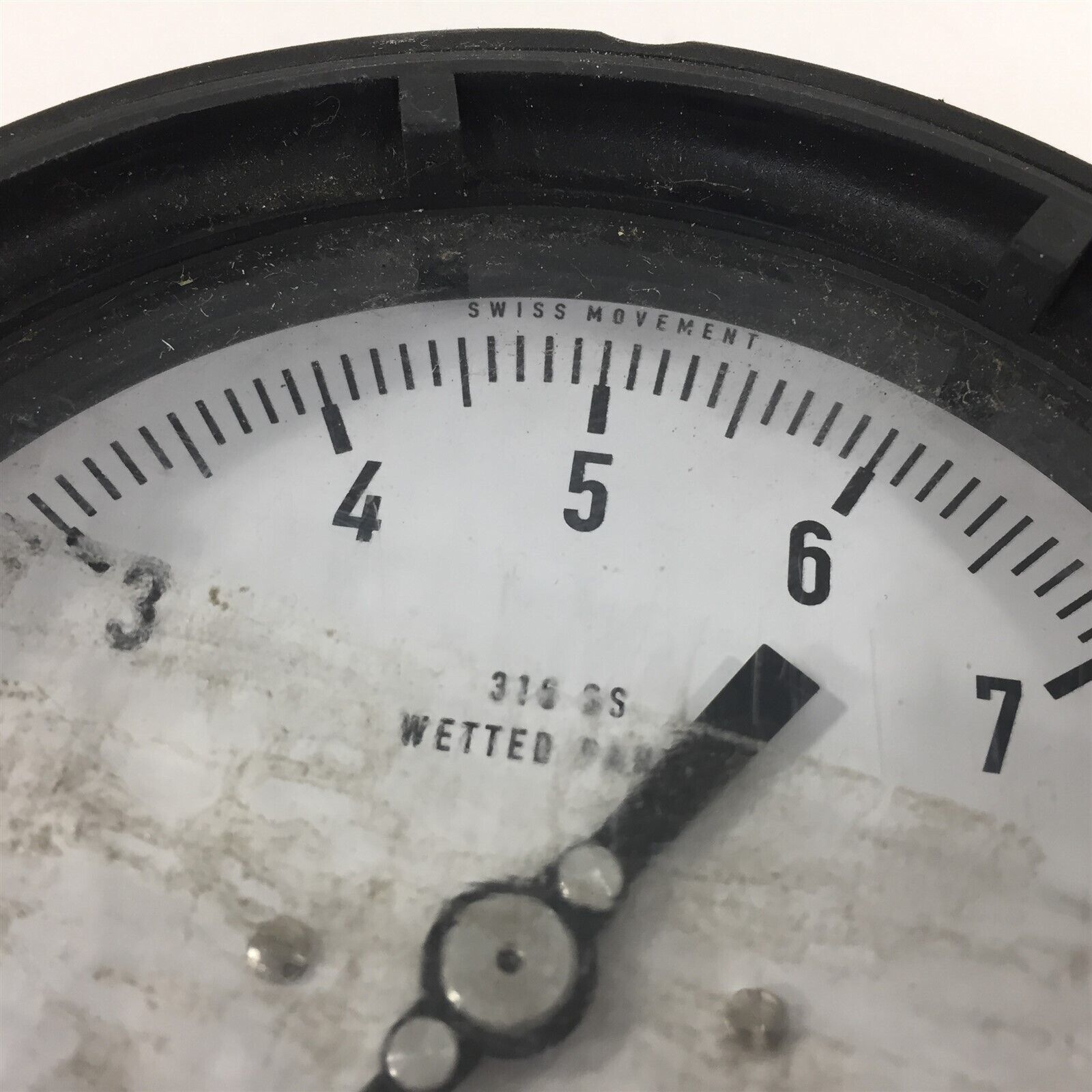 WIKA 010" H2O Vacuum Gauge Bottom Mount 1/2" NPT Air Pressure Gauges