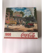 Springbok Puzzles Coca-Cola All Aboard 1000 Piece Multi-Color Jigsaw Puz... - $9.90
