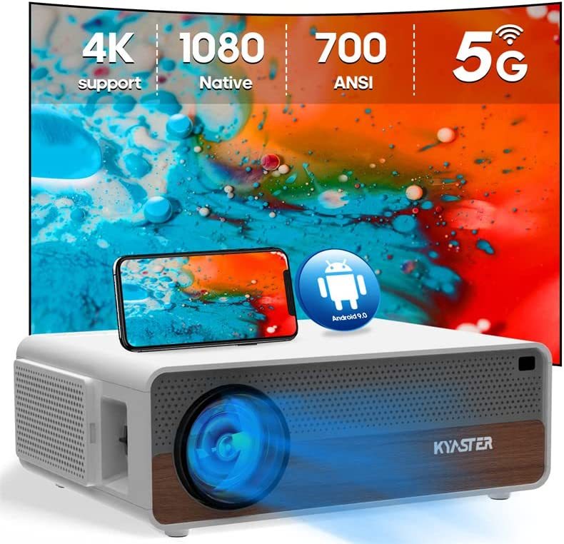 goodee 2022 upgraded native 1080p video projector