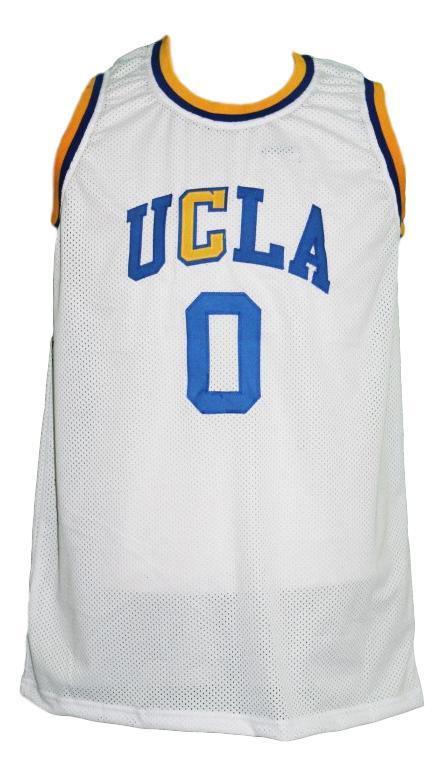 Russel westbrook  0 custom college ucla basketball jersey white   1