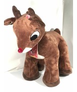 Rudolph the Red Nosed Reindeer Plush 24&quot; Tall with Light Up Blinking Nose - $65.90